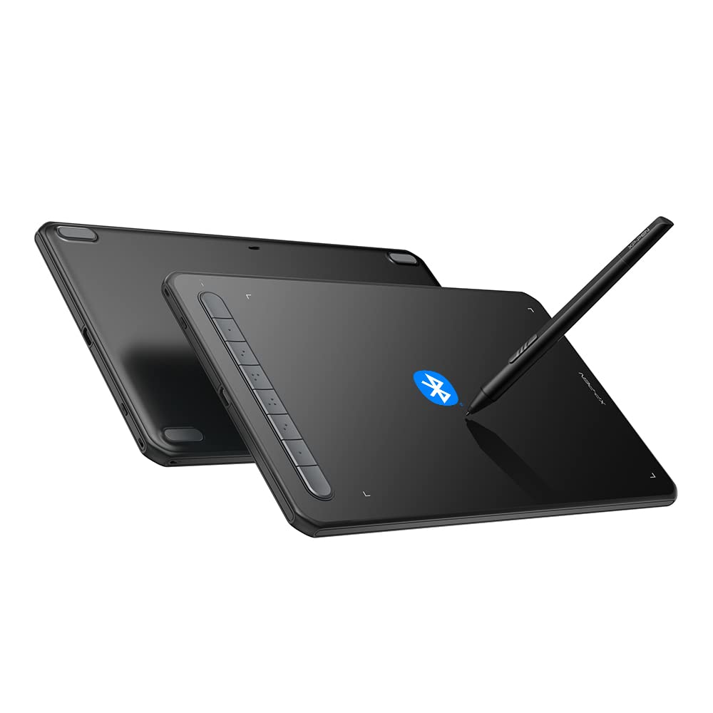 XPPen Deco MW Pen Tablet with Bluetooth Wireless Compatible with Android and Includes an Tilt 8192 Pressure 8 Express and Drawing Software for Working