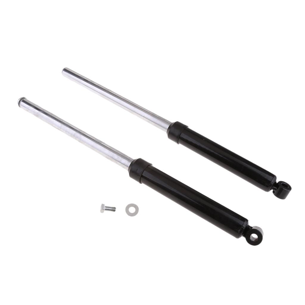 Front Forks Tubes Shocks Legs Metal Iron Suspension Shock Absorber Set for Suzuki JR50 JR 50 Replacement