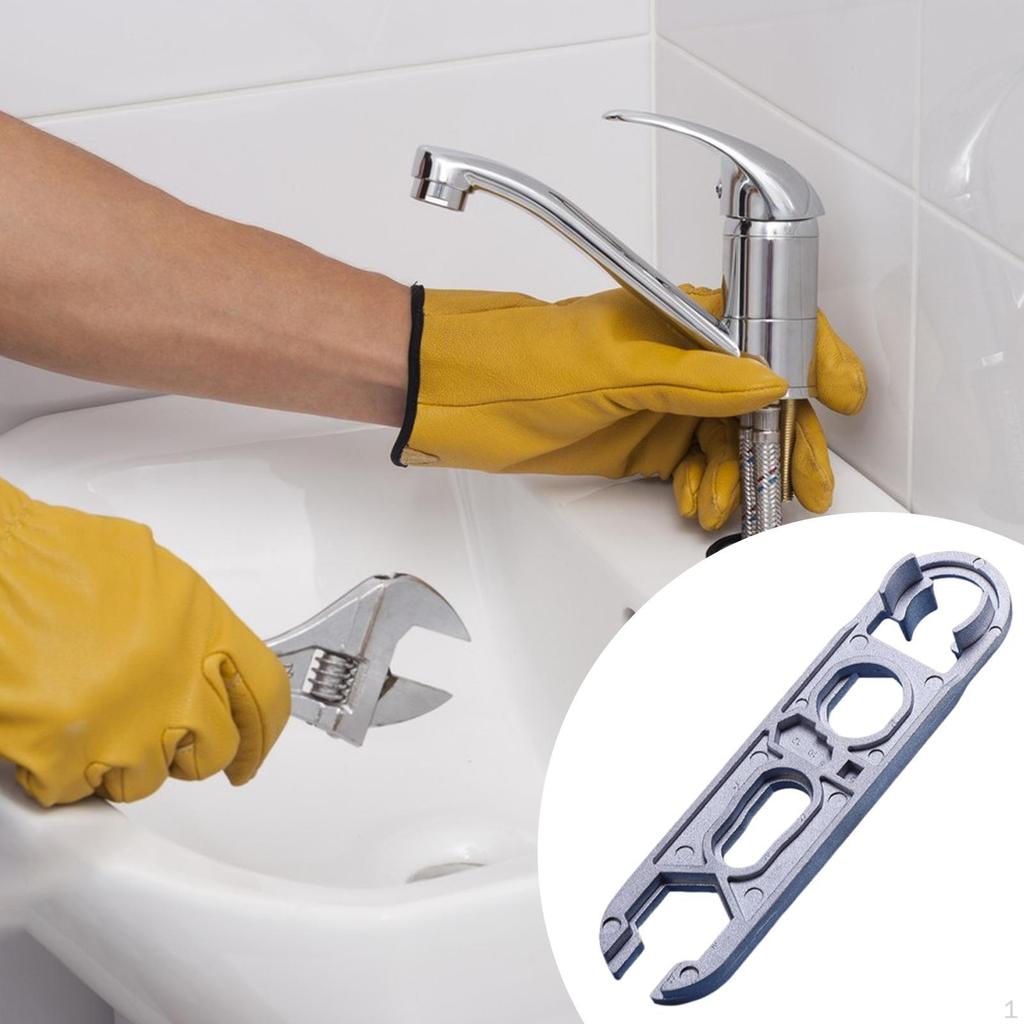 Faucet Aerator Removal Bubbler Wrench Universal Water Spout Loosener High Carbon Steel Repair Tool