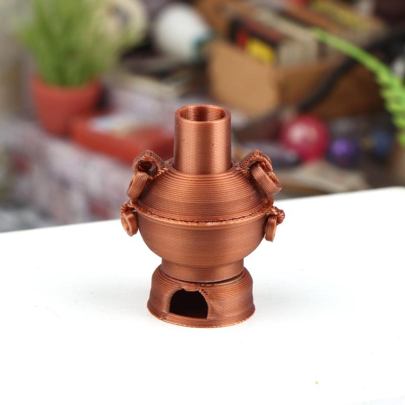 Miniature Retro  Pot Ornament 1/12 Dollhouse Kitchen Chinese  Pot Model Decor Accessories Micro Scene Po Props