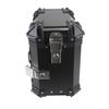 1 Pair 35L Universal Motorcycle Side Storage Box Aluminum Alloy Luggage Case Quick Release