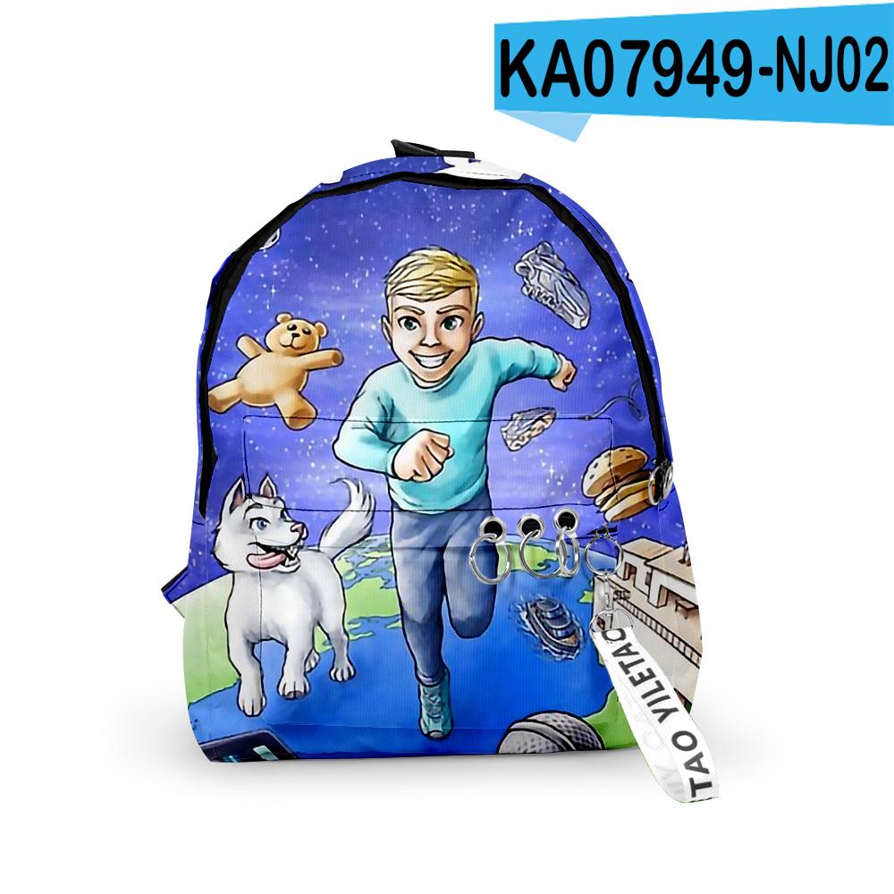 Traditional Well-loved Creative panda Learner Backpack Computer Knapsacks 3D Design Oxford Moisture-proof Boys/Girls Journey Backpacks