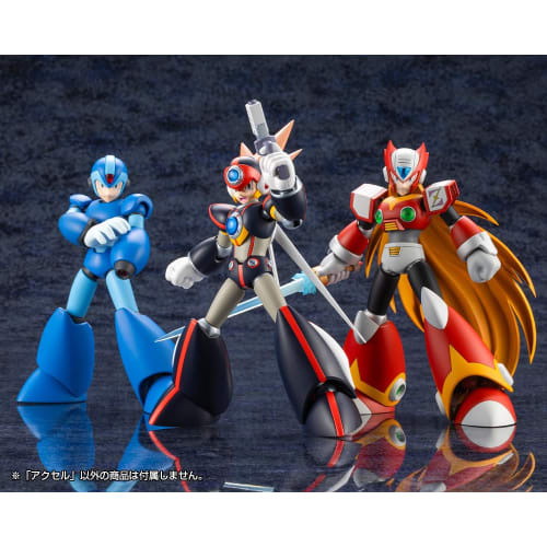 Kotobukiya Mega Man X Axel 1/12 Scale Plastic Model, Approximately 150mm Tall