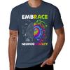 Embrace Neurodiversity Autism Awareness Asd Men Women Kids Tshirt Fashion Print Casual Short Sleeve