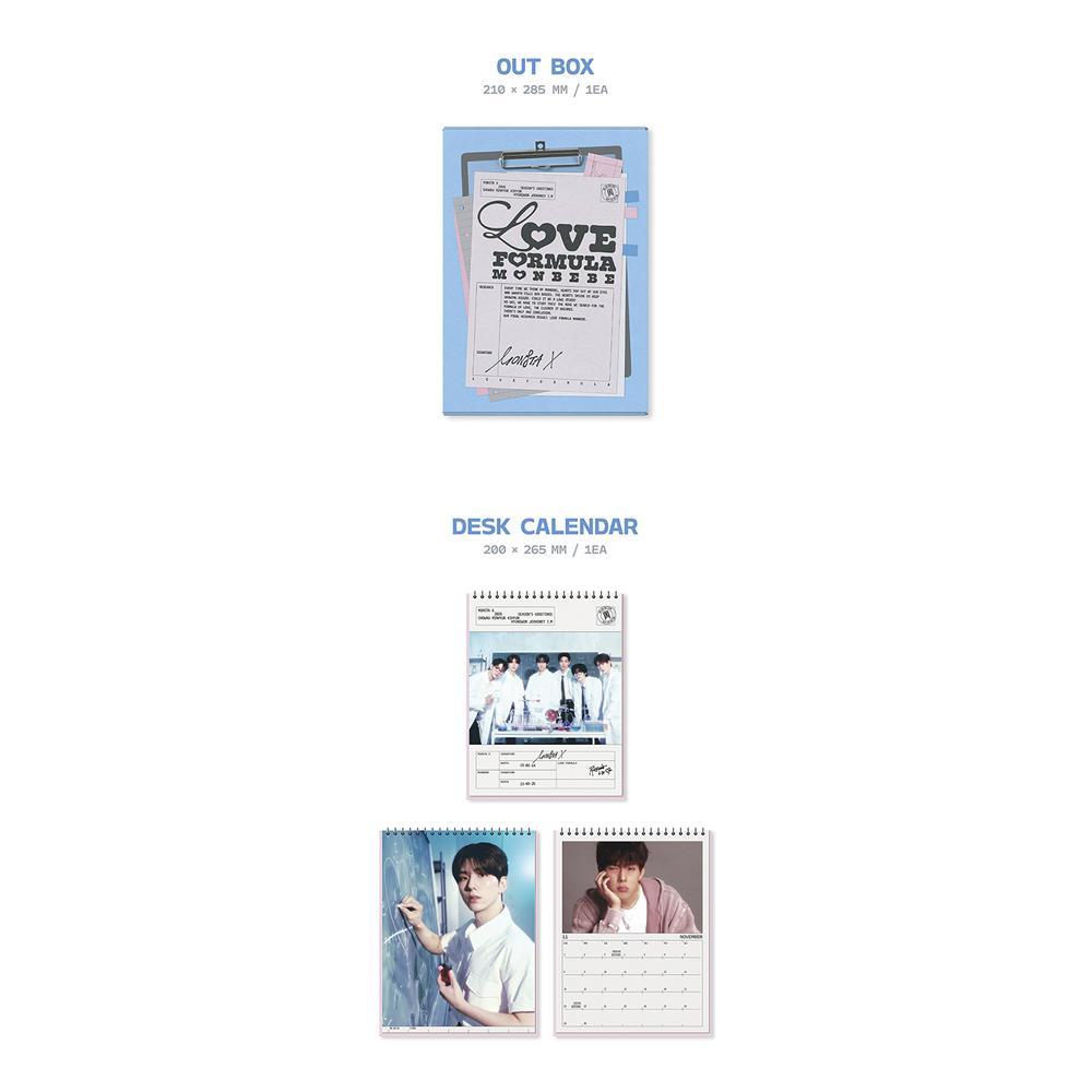 [Pre-order] MONSTA X - 2026 Seasons Greetings [LOVE FORMULA MONBEBE]