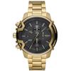 DIESEL Griffed Black Men's Metal Band DZ4522 Parallel Import Wrist Watch