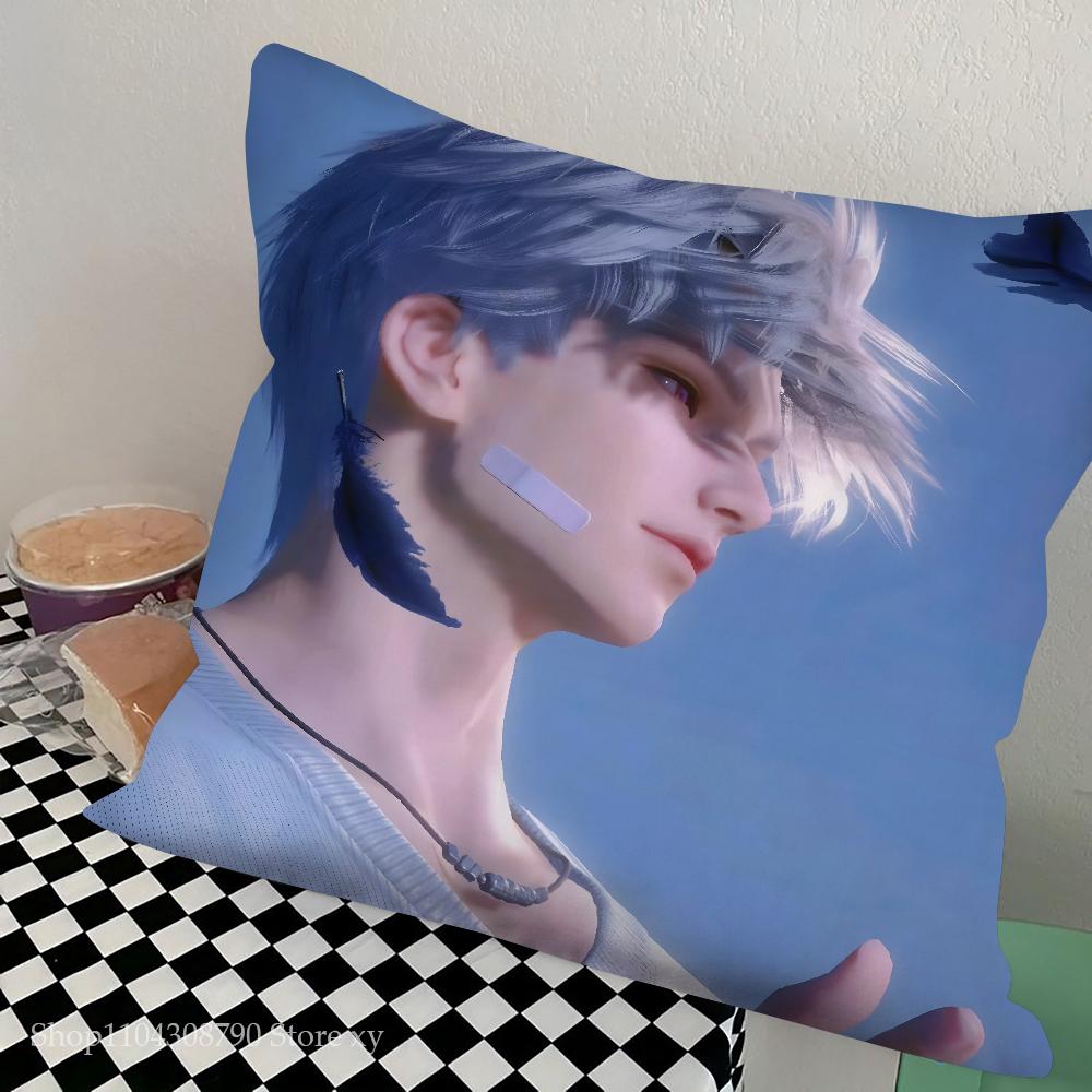 Deep Space And Love Sylus Pillow Case Square Pillow Bedroom Sofa Leisure Comfort Cushion Car Living Room Home Decoration