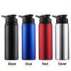 700ML Outdoor Camping Sports Kettle Stainless Steel Thermos Cup Bicycle Kettle Holiday Gift