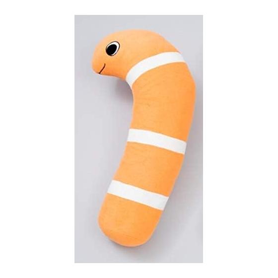 Nishikianago body pillow, height 68cm, orange polyester M0156