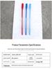 22-23 Hongqi HQ9 Front Grille Tricolor Decorative Strip