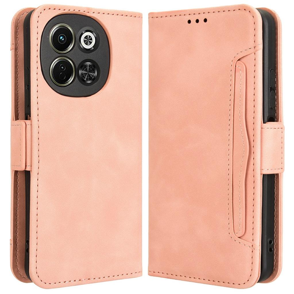 For TECNO Spark 30 5G KL8/Pova 6 Neo 5G Leather Case Phone Wallet Cover with Multiple Card Slots