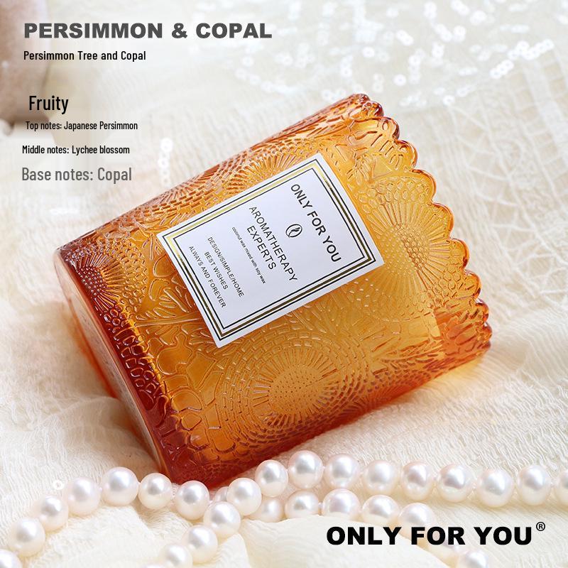 US Brand Medium Lace Cup Chiyogami Scented Candle Lamp Souvenir Gift