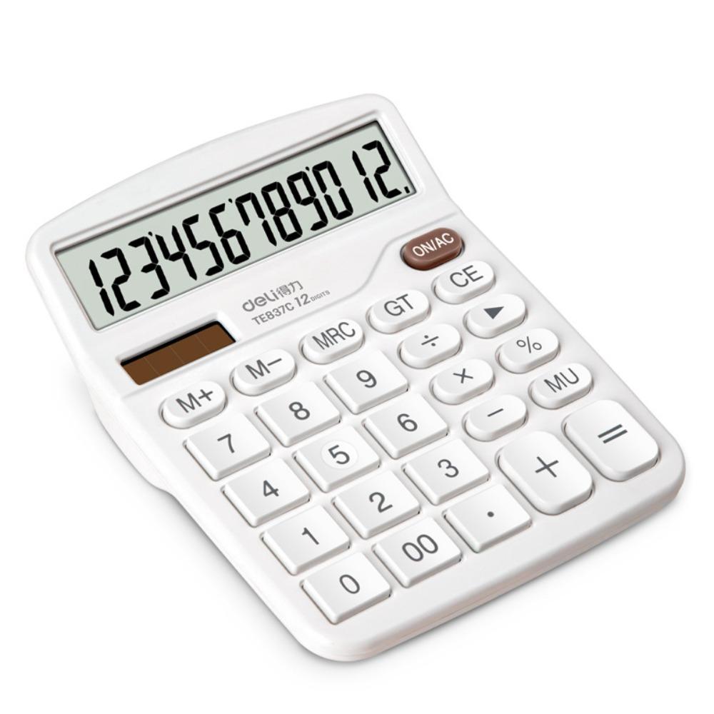 Accounting Tools Electronic Calculator Dual Power Supply Solar Calculator  Learning Tools