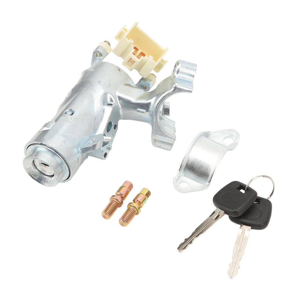 Ignition Switch Assembly Metal Alloy 45020‑12‑11 with 2 Keys Replacement for COROLLA RAV4