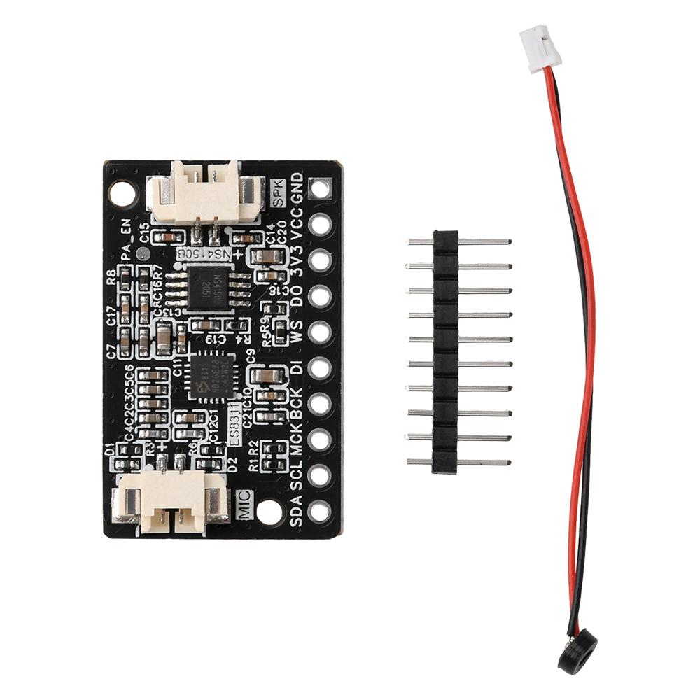 

ES8311+NS4150B Audio Module Digital Audio Amplifier Module External Microphone/Onboard Microphone