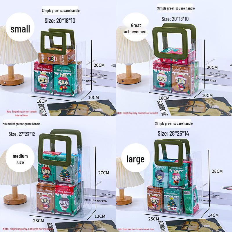Transparent PVC Wedding Candy Laser Gift Bag