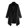 Und Winter Herrenmode Jacke Solider Mantel Punk Unregelmäßiger Windbreaker
