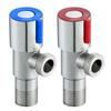 Stainless Steel Hot Cold Inlet Valve Toilet Filling Angle Valves Sink Basin Water Heater Faucet for Kitchen Bathroom Accessories