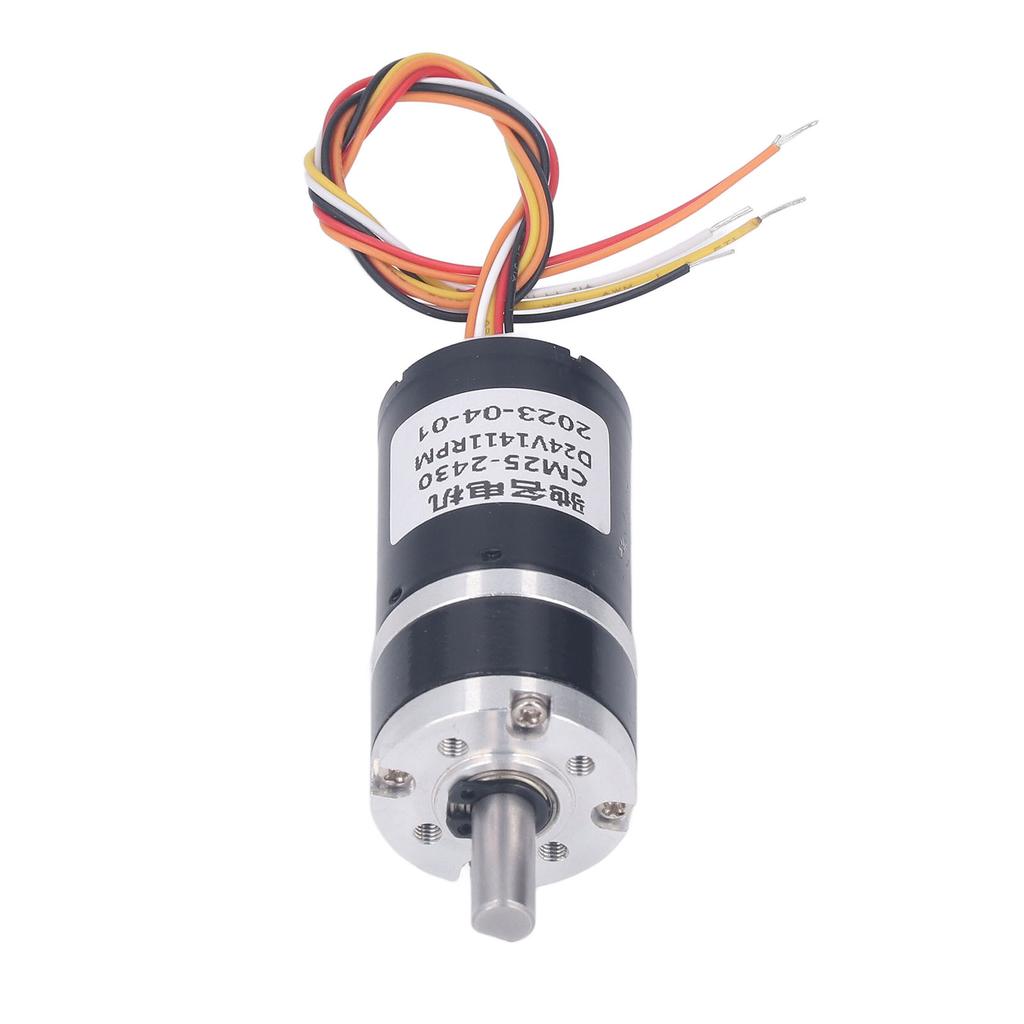 Getriebemotor, hohe Torsion, Aluminium, bürstenloser Gleichstrom, Drehzahlreduzierung, elektrischer Getriebemotor, 24 V, 1411 U/min