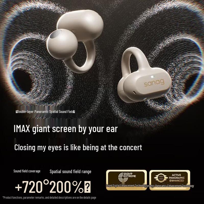 Saina Z50 Ultra Non-In-Ear Ear Clip Bluetooth Earphones