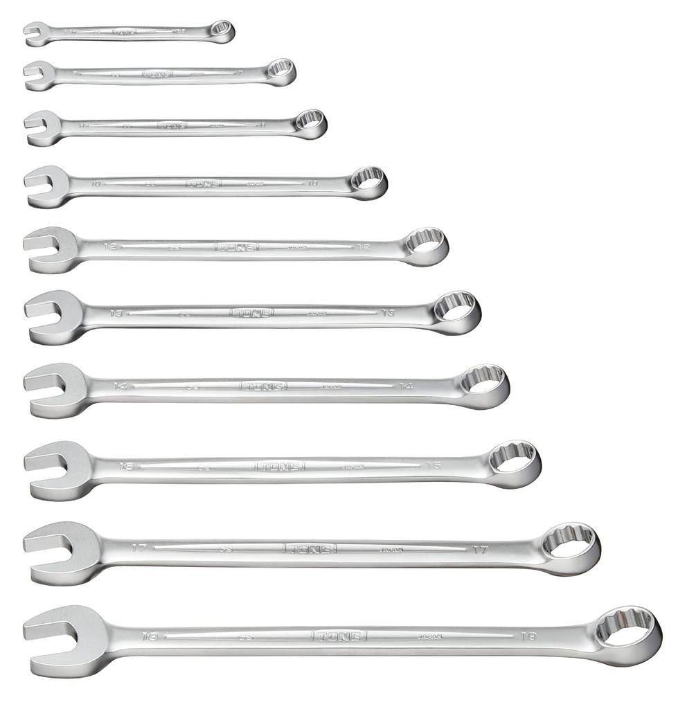 TONE Combination Spanner Set CS101C (10-piece set)