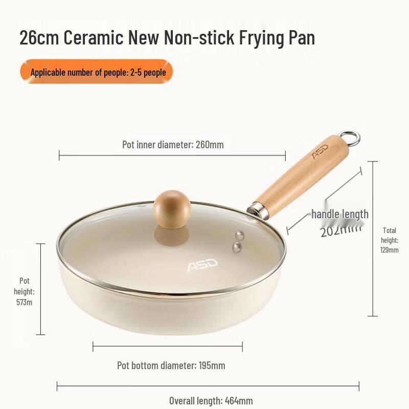 ASD Healthy Non-Stick Frying Pan