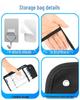 Kitchen Utensil Wall Mount: Straw, Knife, Fork & Chopsticks Storage Bag