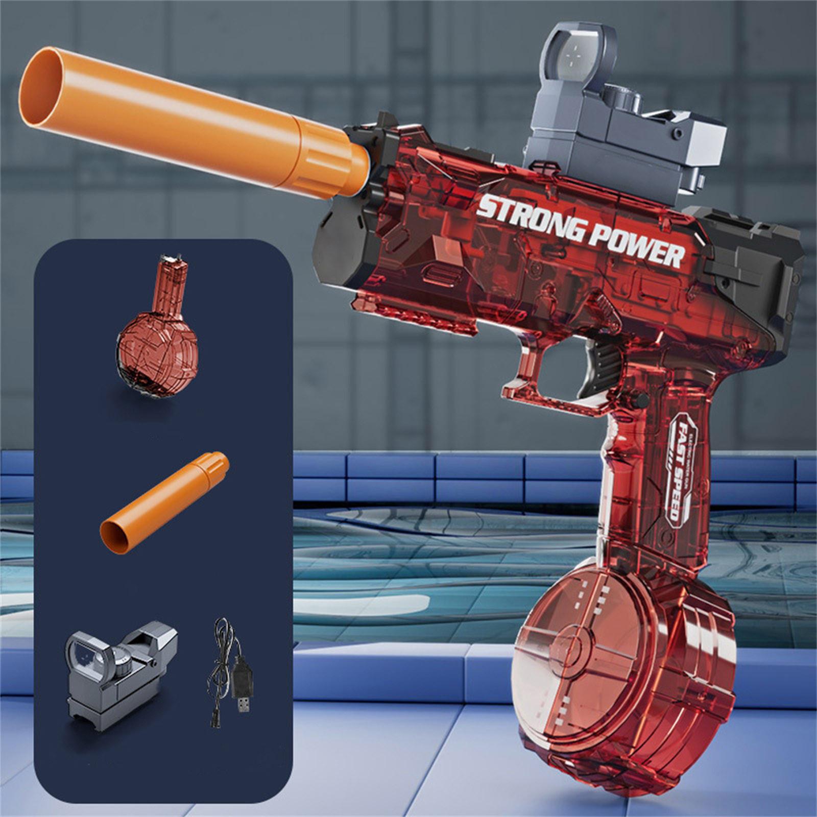 

Firelight Ice Dragon Electric Water Ручна та автоматична високовольтна літня іграшка Water One Size червоний