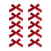 Pack Of 30 Mini Satin Bow Hair Clips For Women Girls Children Pink Black White Hair Accessories For Weddings Parties
