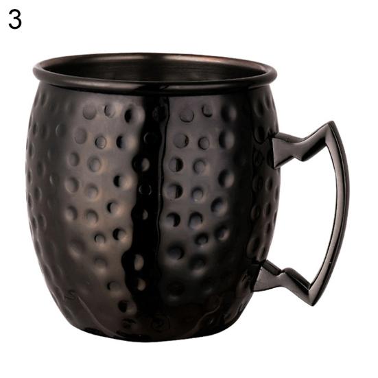 530ml Moscow Bright Mule Mug Color Multipurpose 304 Stainless Steel Portable Large Capacity