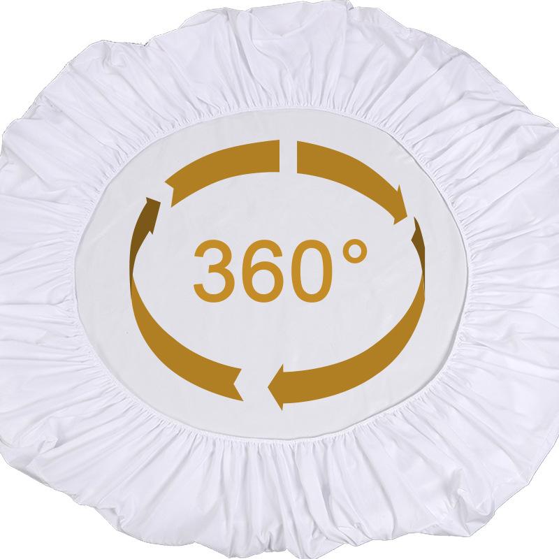 Solid Color Brushed Fitted Sheet Bedding Set - Colorfast, Pilling-Resistant, Three-Piece Mattress Cover