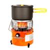2 In 1 2000W Portable Heater Camping Stove Heating Cooker For Cooking Backpacking Ice Fishing