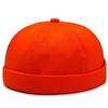 Unisex Brimless Hat: Round Top Melon Cap, Hip-Hop Style & Landlord Design for Spring/Autumn