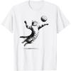 Cat Playing Volleyball Kitten Volleyball Player Vintage T-Shirt