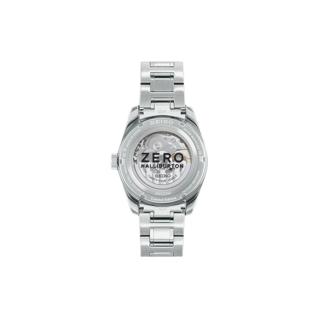 SEIKO Pre Meter Collection Mechanical Movement Stainless Steel Strap Watch Men's Watches Gray Dial SPB277J1
