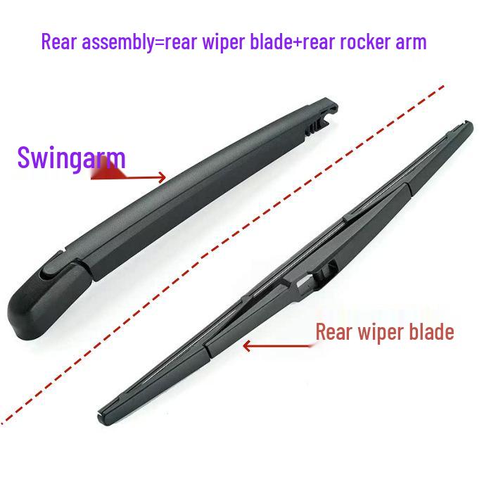 Hyundai Santa Fe 2006-2012 Rear Wiper Blade Assembly