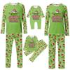 Christmas Print Family Matching Long Sleeved Parent-child Suit Home Clothes Suit Fall