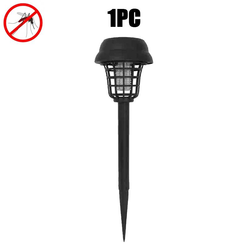 Solar Mosquito Killer Lamp Home Garden Waterproof Mosquito Repeller Outdoor Camping Electric Mosquito Artifact Lighting Lamps
