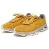 Li Ning Zheng Rong Leather Shock Absorbing Non-Slip Wear-Resistant Lightweight Low-Top Sports Casual Shoes Men sneakers Yellow ALJS015-1