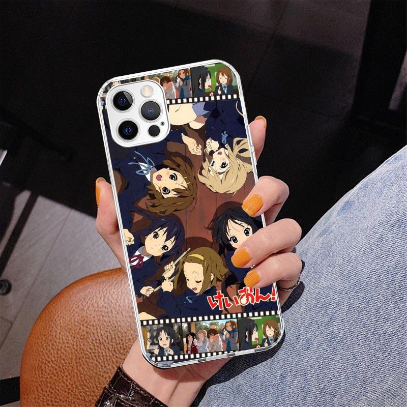 K On! Hirasawa Yui Anime Phnoe Case for Iphone 17 Air 16 16E 11 12 13 Mini 14 Plus 15 Pro Max 7 8 + SE 2020 Phone Cover Coque
