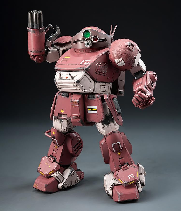 Threezero Armored Trooper Votoms Brutish Dog and Zinc Alloy Painted Movable Figure Robo-Dou Non-Scale ABS, PVC, POM,