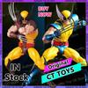 Originele Ct Toys Wolverine Actiefiguur Deadpool Mafex 096 Figuur Mafex138 X-Men Stripversie Figuurtje Collectie Model Speelgoed