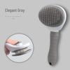 Self-Cleaning Cat Comb: One-Key Hair Removal & Litter Cleaning Tool