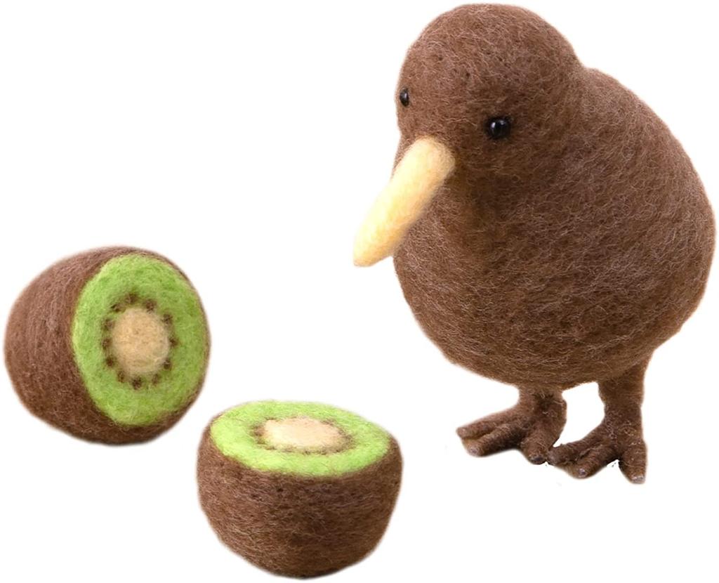 Hamanaka Needle Felted Animals Kiwi H441-595