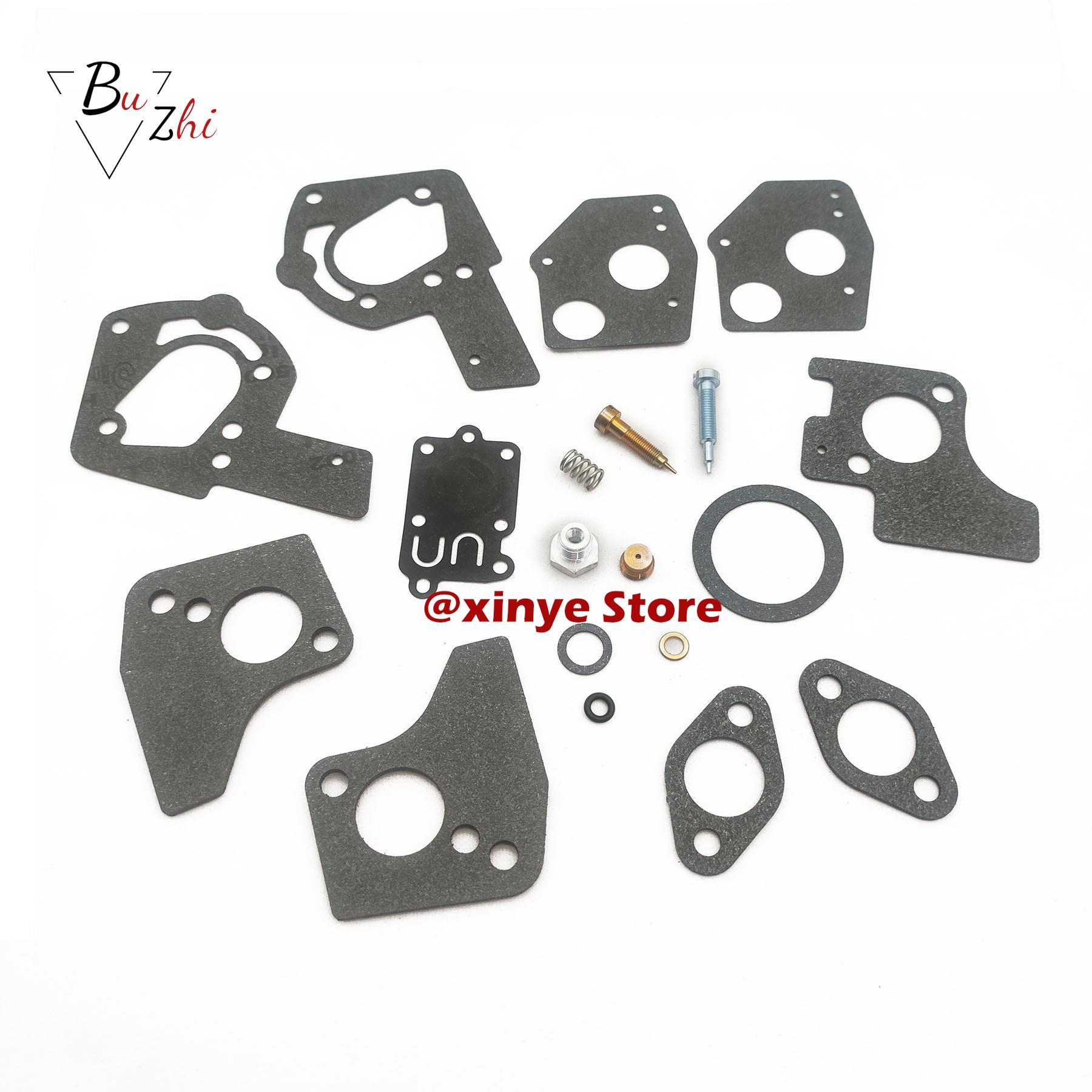 Carburetor Overhaul Rebuild Kit for Briggs & Stratton 495606 494624 3HP-5HP horizontal engines 80200, 81200, 82200, 133200 1set