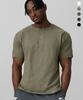 DRIX Shoulder Cutout Muscle Fit Henley Neck Half Sleeve_5 Colors