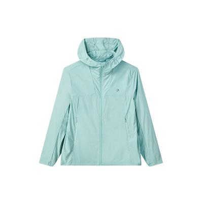 Fleece Hooded Logo Jacket Men Jacket Gray-Green F11M132751F-TQ