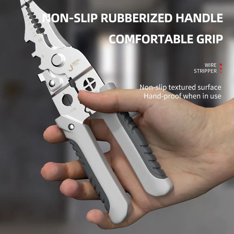 16 in 1 Multifunctional Electrician Plier Wire Stripping Pliers Special Tool Pulling Wire Cutting Pliers Portable Hardware Tools
