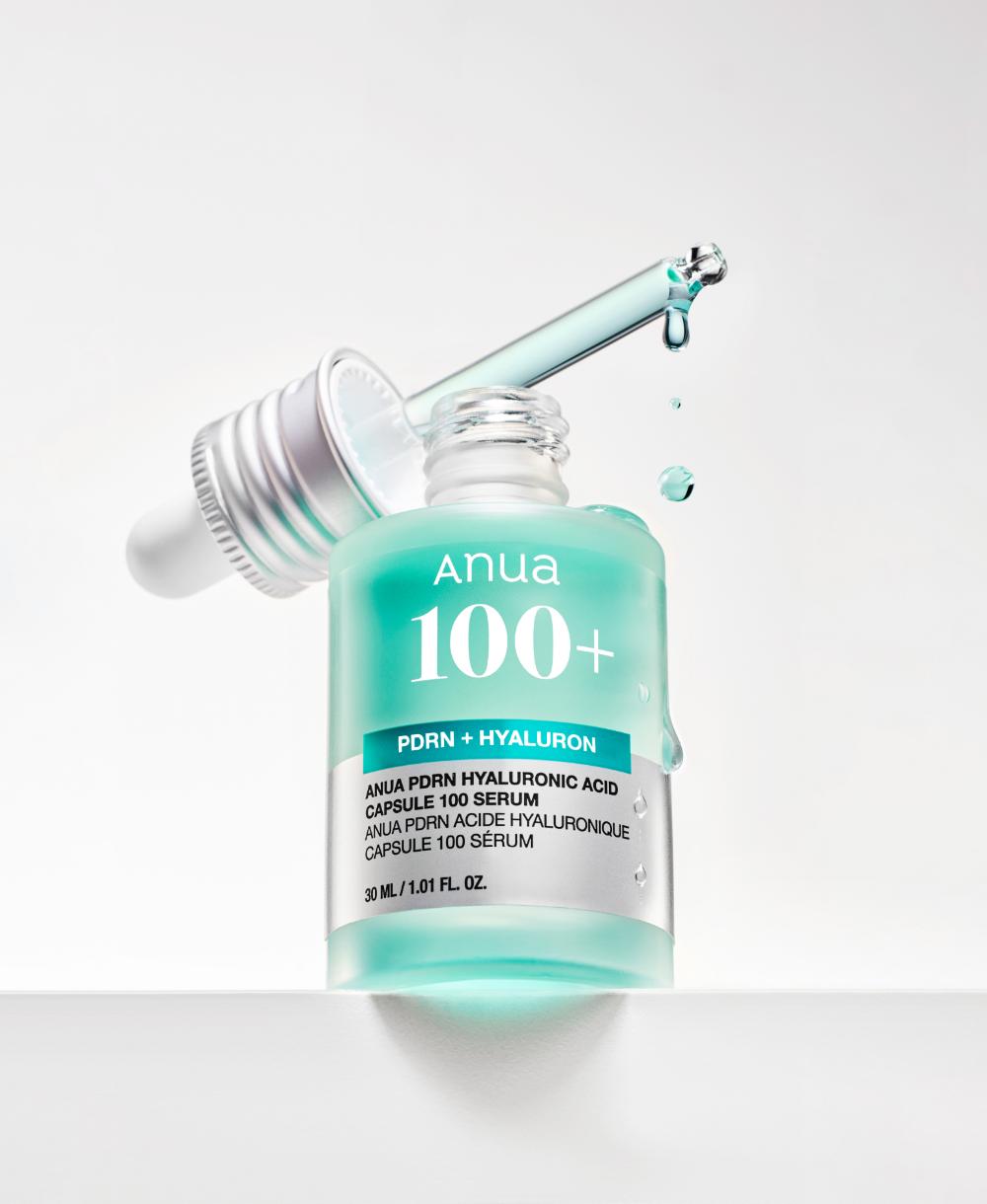 Anua PDRN Hyaluronic Acid Capsule 100 Serum Intensive Hydration & Skin Renewal Care 30ml