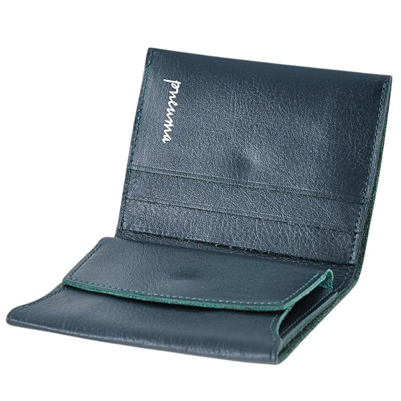 

[JPSpiritus] pneuma ZenMinimal wallet men s bi-fold Thin genuine leather mini wallet compact small wallet Holds 6 cards thin leather With coin purse